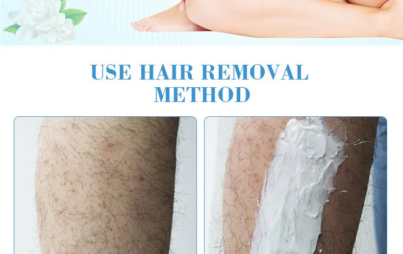 50g Hair Removal Cream for men and women aunderarm Privates hands legs and body hair 5 to 10 minutes rapid depilation OEM/ODM