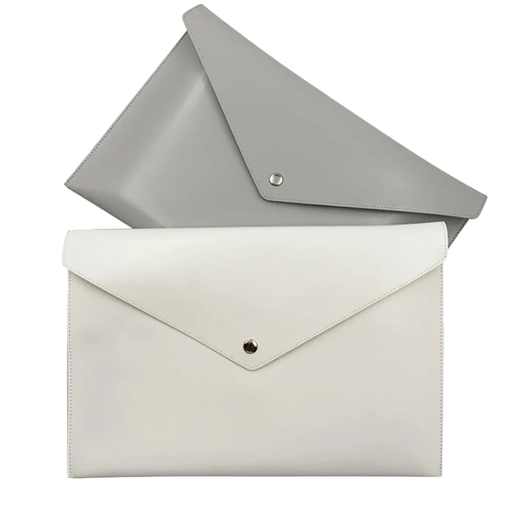 Laptop Sleeve Envelope Leather File Bag Document Holder