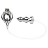 bague courbée+S-argent