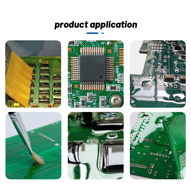 Transparent Conformal Coating Waterproof Three-proof Paint for  Semiconductor Crystal PCB Circuit Board Insulation Protection