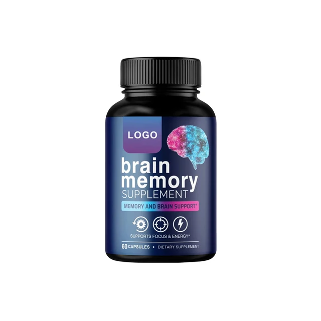 Vegan Focus Enhance Memory Nootropics Brain Booster Supplement OEM Label Gummy Candy for Improved Memory & Sleep