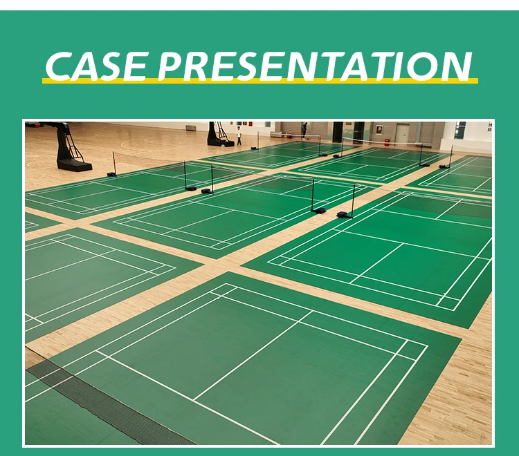  LDK Bwf Approved Indoor Badminton Court 