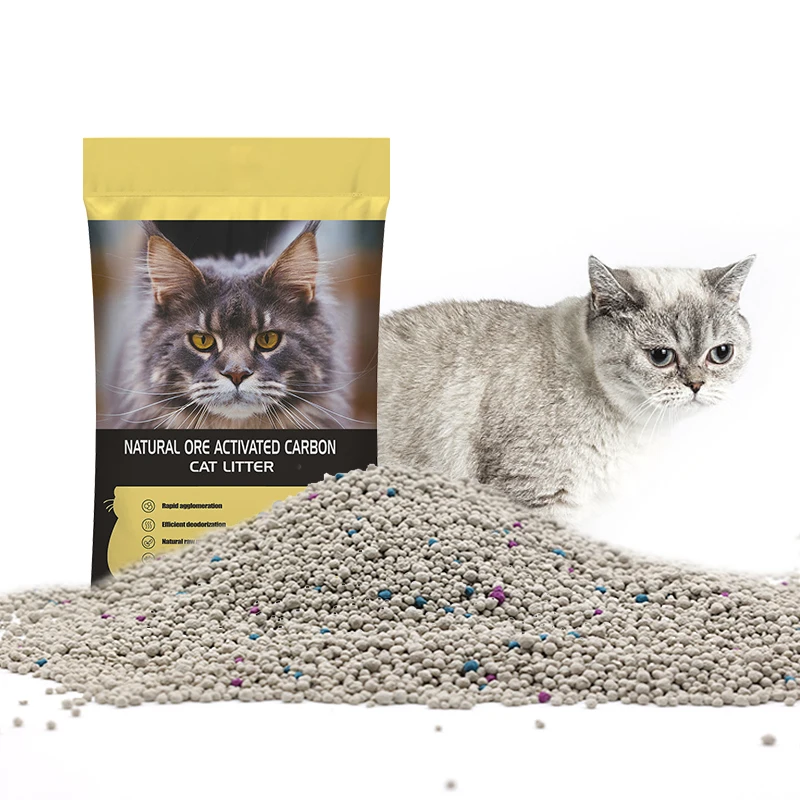 Manufacturers Wholesale Broken Bentonite Highquality Cat Litter Carbon