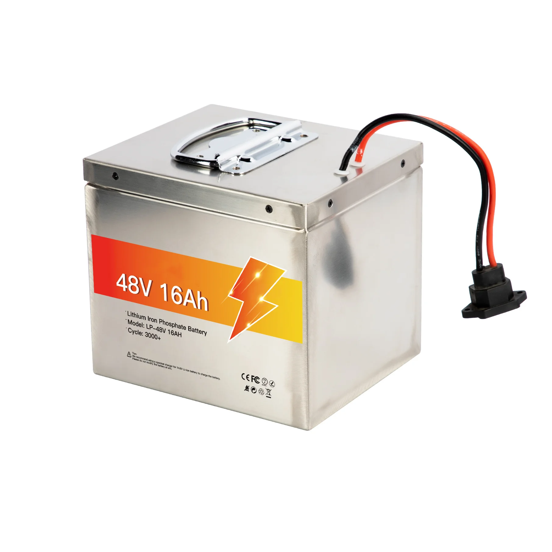 Avepower 48V Rechargeable Lithium ion Batteries 16Ah Power Battery Pack 48V E-bike Battery