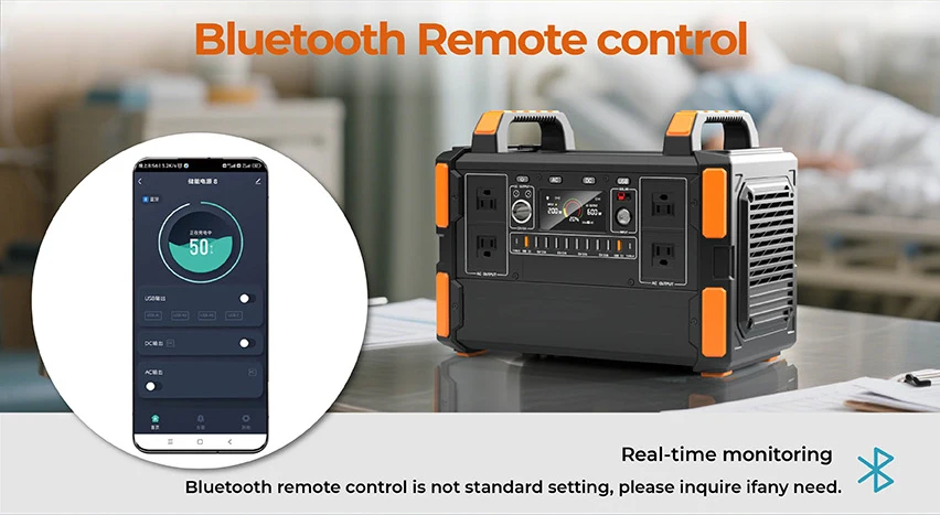 1200W Portable Power Station with 1008Wh Capacity Pure Sine Wave Inverter and MPPT Controller for Camping and Outdoor Use