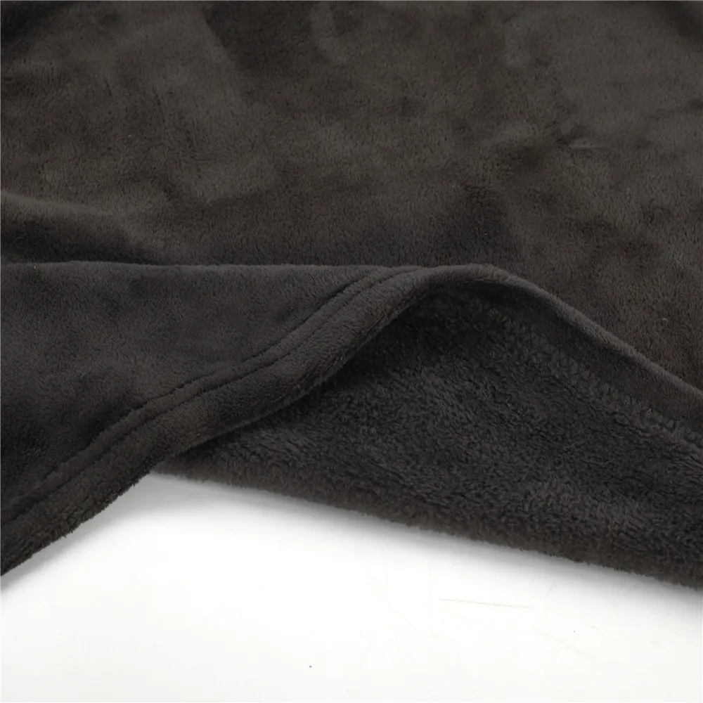 Extra Thick Coral Fleece Blanket Custom Printed Soft Flannel Fleece