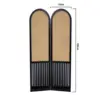 180cm high, 50cm wide [2 panels] - Retro Black