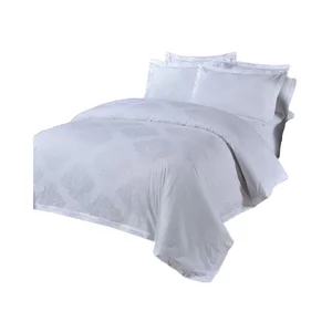 Premium Four-Piece Luxury 5 Star Comforter Cotton Jacquard Bed Set Bedding Set for Hotel