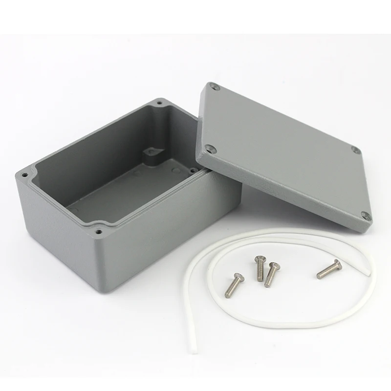 Custom IP67 Wall Mounting Power Supply Extruded Metal Aluminum Box Electric Enclosures