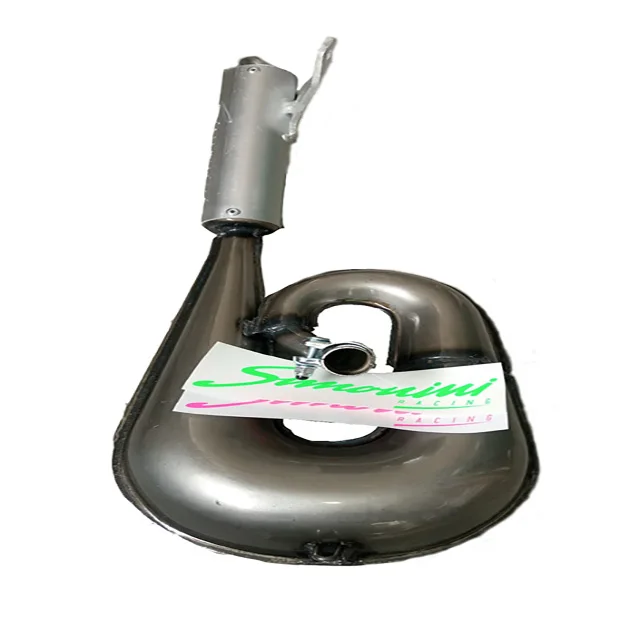 Piaggio Ciao Bravo用のSimonini Racingマフラーエキゾーストパイプ Piaggio Ciao Bravo用のSimonini Racingマフラーエキゾーストパイプ