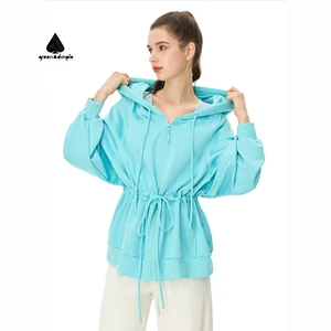 Hoodie Manufacturer Custom New Design Solid Hooded Sweatshirt Long Sleeve Casual Fashion Loose Cotton Fleece Hoodie