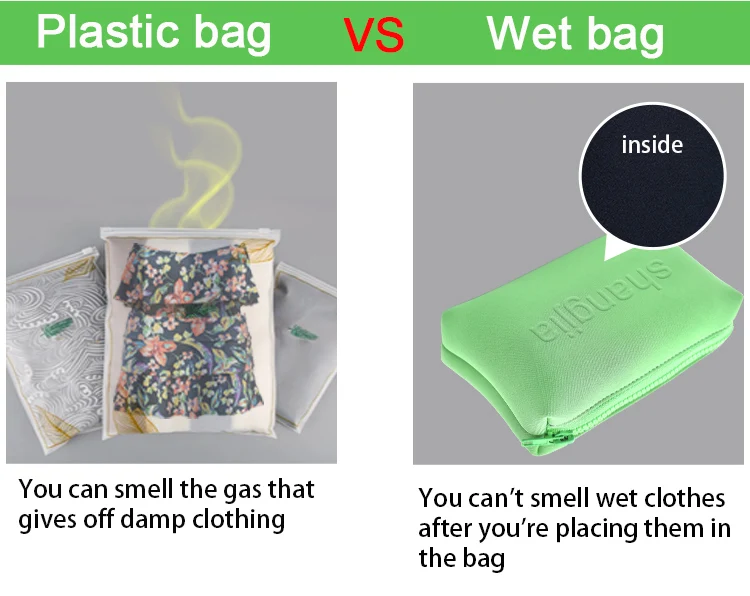 Factory Embossed Logo Insulated Waterproof Cosmetic Bag Swimming Neoprene Makeup Bag  Zipper manufacture