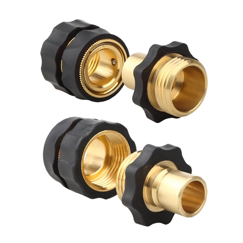 Plastic Connect Pipe Coupling Water Connectors Aluminum Garden Hose Coupler Pvc Fittings Copper Faucet Brass Quick Connector