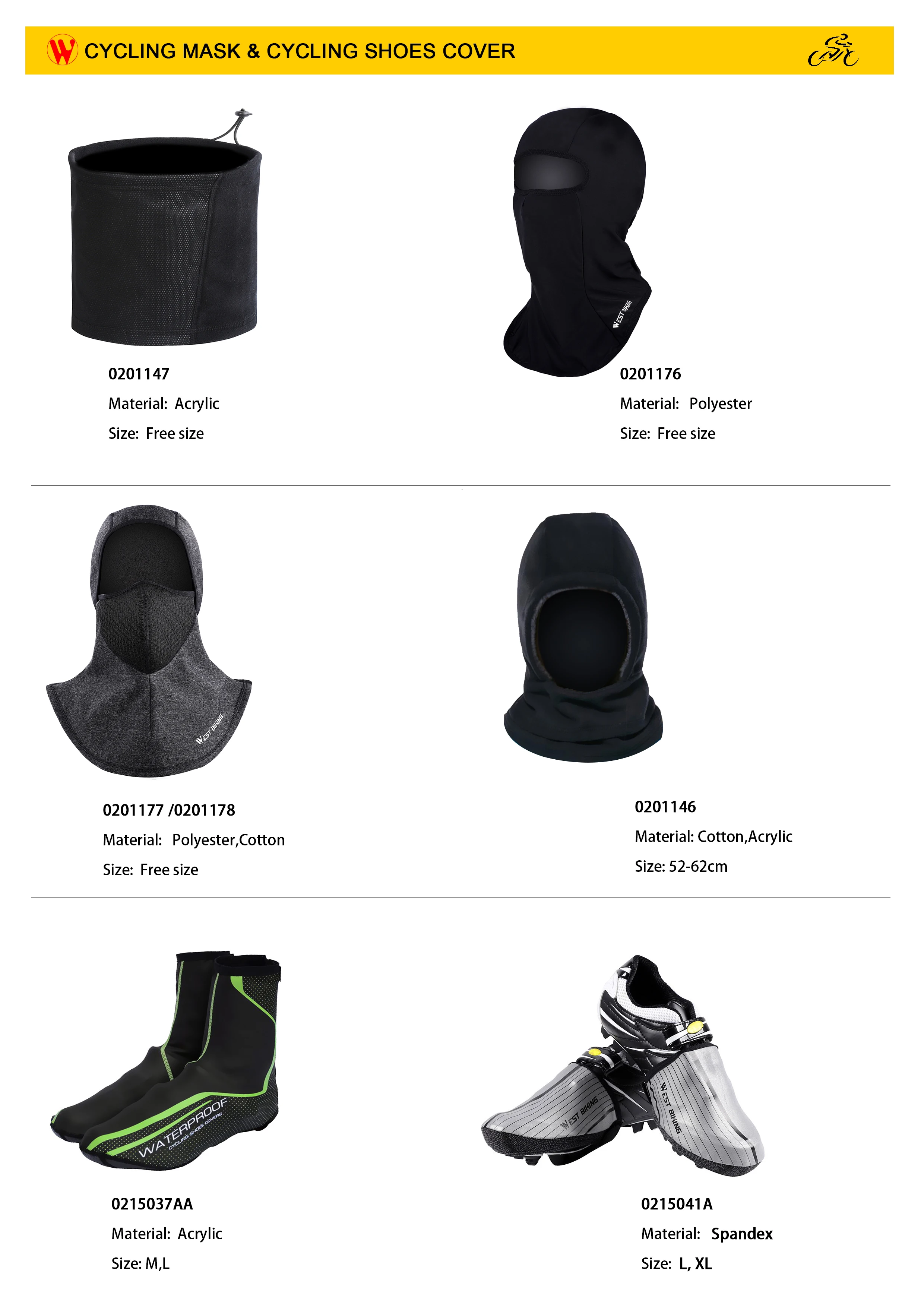 
 Велосипедные шапки WEST BIKING, теплая ветрозащитная флисовая шапка для езды на велосипеде, занятий спортом на открытом воздухе, бега  