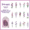 B Le charme subtil des nénuphars violets