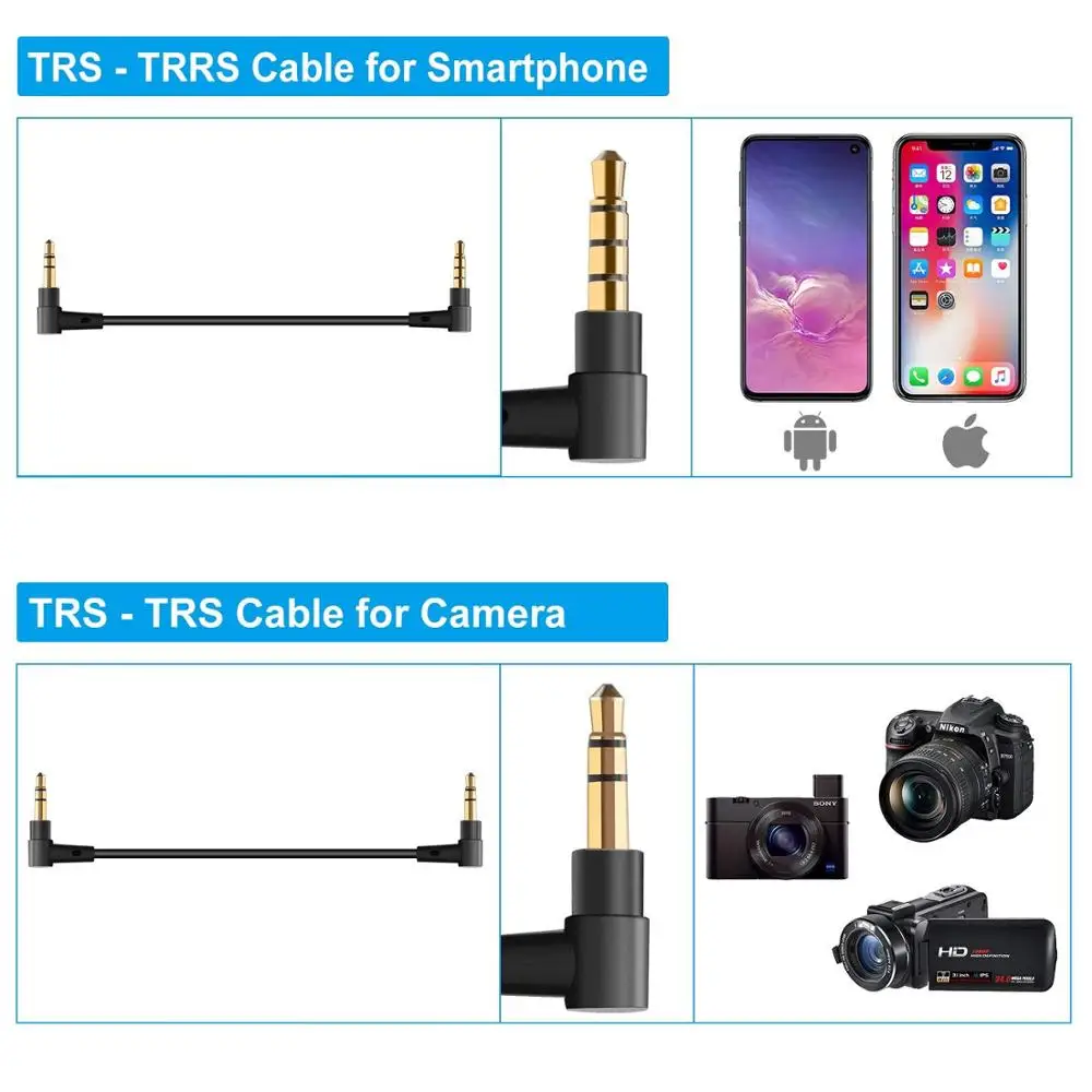 SOKANI TINY UHF Wireless Lavalier Microphone System for