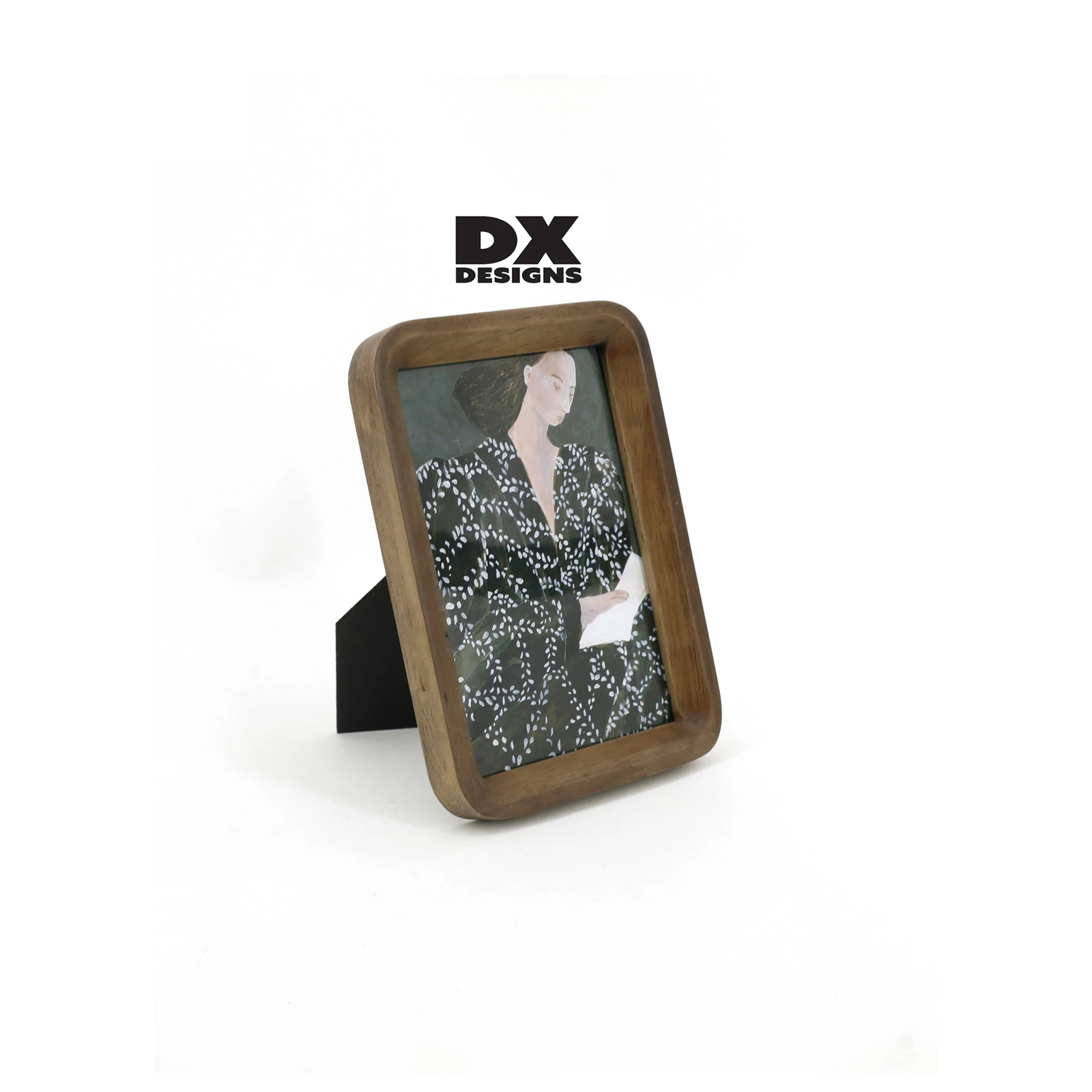 DX Designs Fashion Wooden Picture Rectangular Frame Photo Frame Natural Display Home Decoration