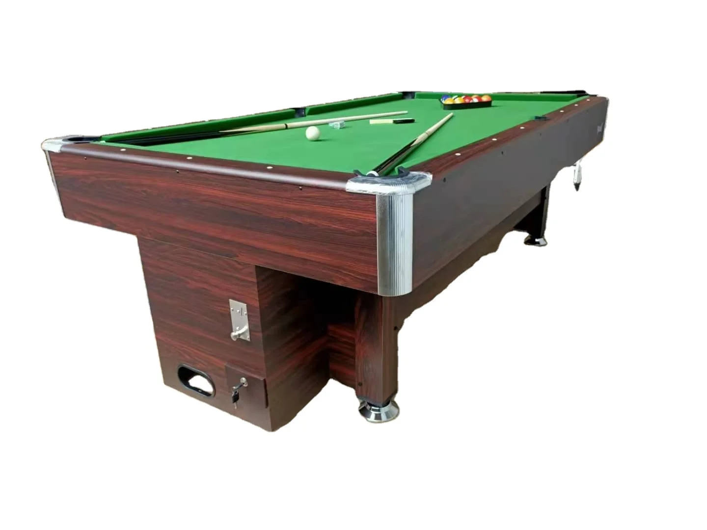 Customized 8ft/9ft Coin Operating Pool Table With Specific Coin For ...