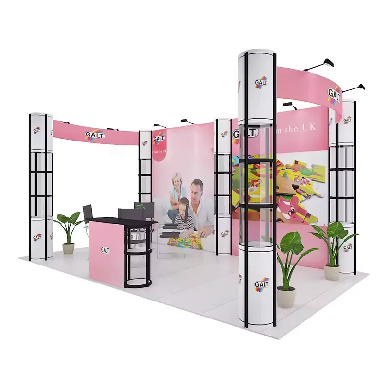 Tian Lang Riżikabbli Portable Mostra Trada Dizzjunru Booth Stand Fier Esposizzjoni Booth 10x10 Mostra Trada Booth