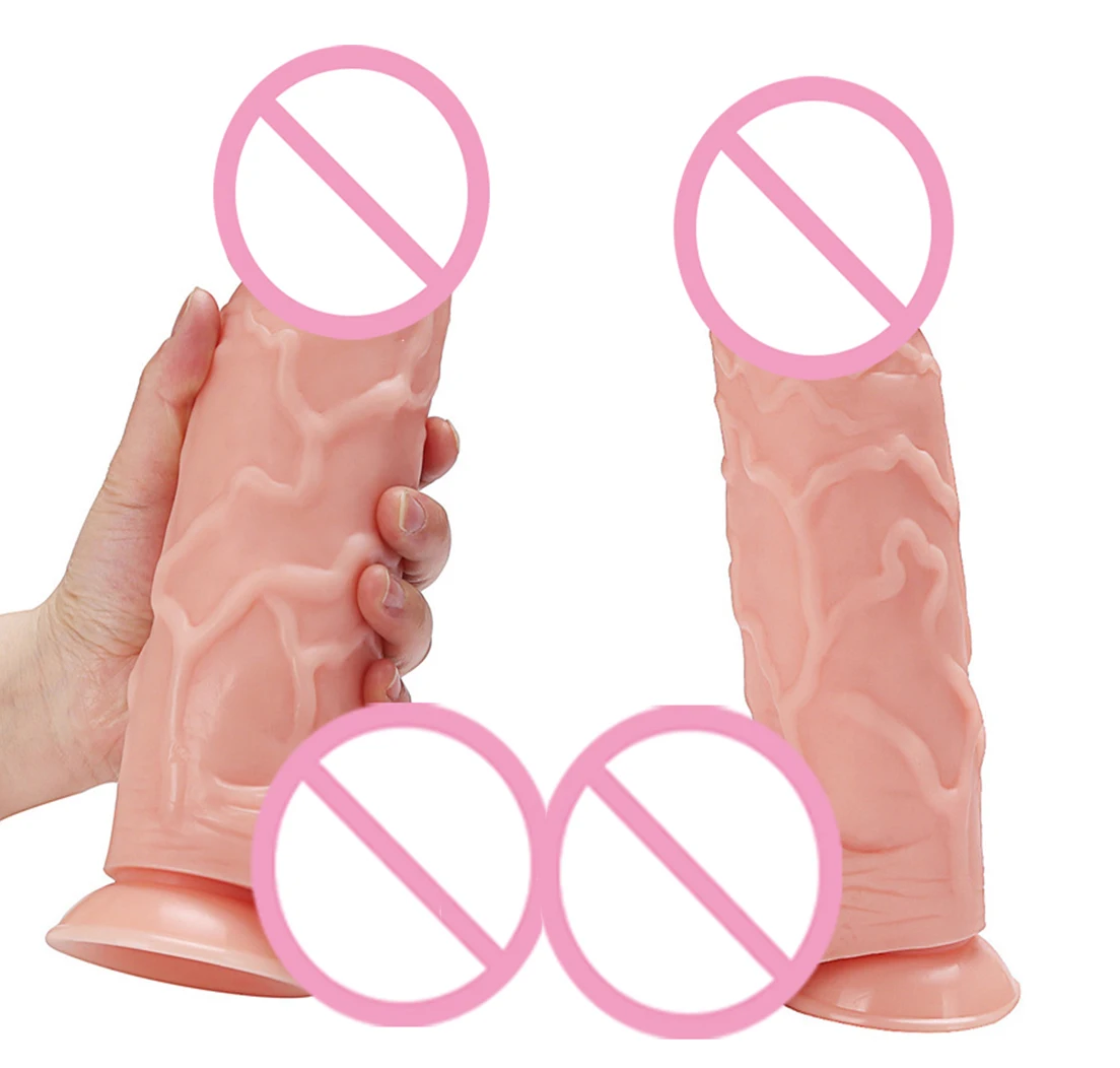 Best Seller 10 Inch PVC Soft Sex Toy Huge Dildo Super Big Penis Artificial  Dick Cock for Women Adults Best Big Dildo for Girls