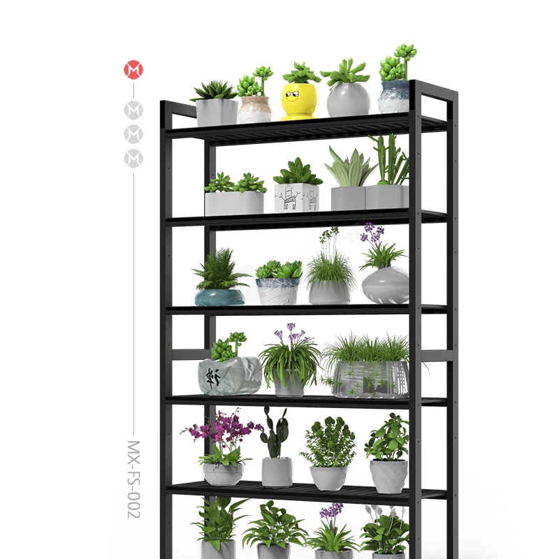 Plant Display Rack For Plant Shop Indoor Flower Display Stand Rack 