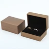 Coffee wedding ring box