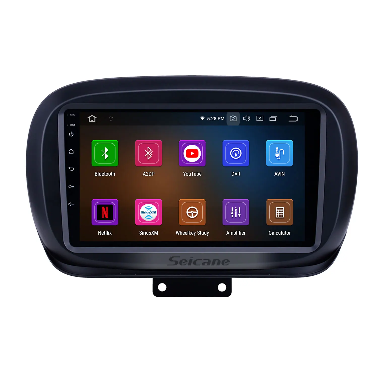 Car Radio Android 11 Player DAB+ GPS Stereo Receiver For Fiat