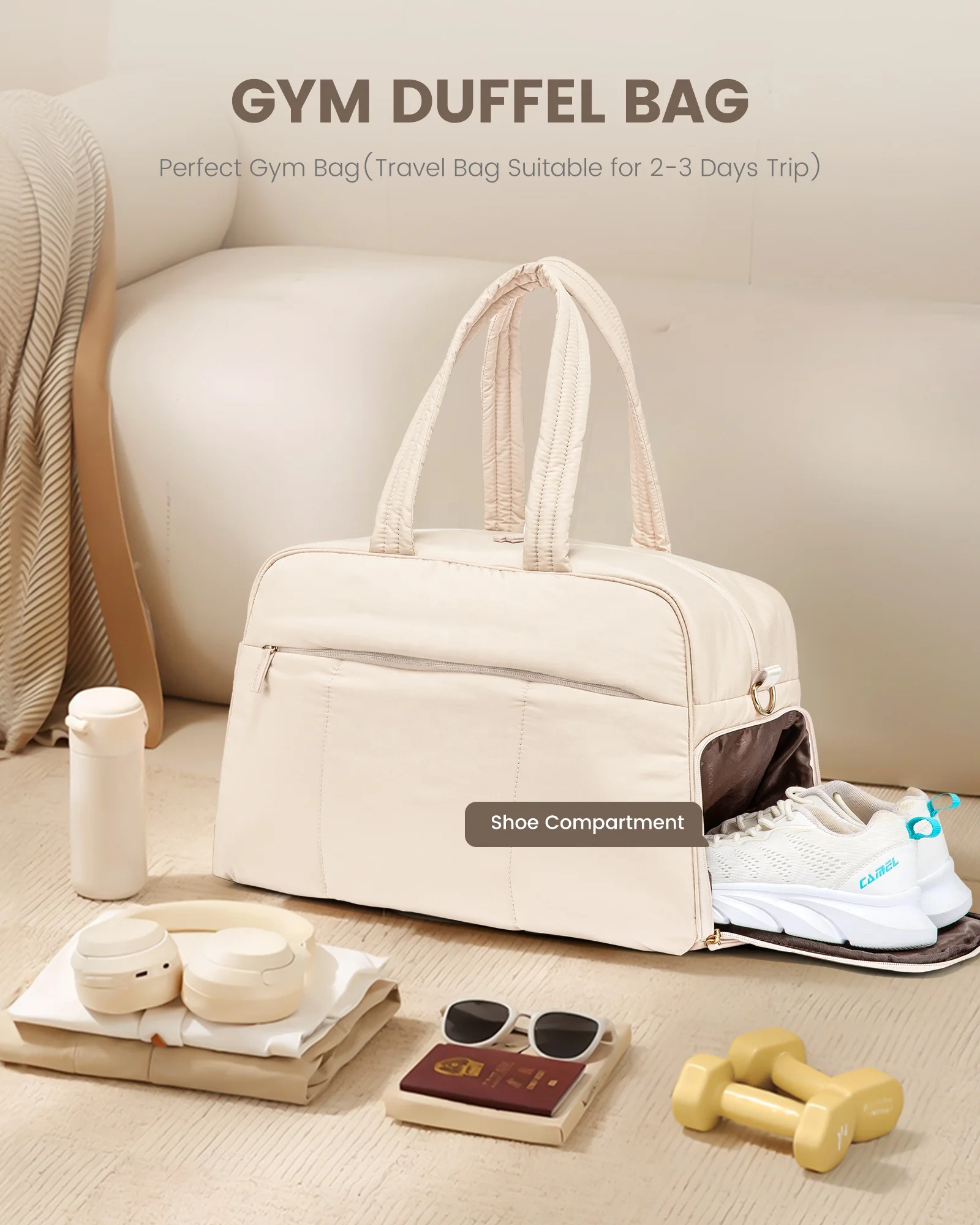 LOVEVOOK borsa impermeabile da allenamento per sport da palestra