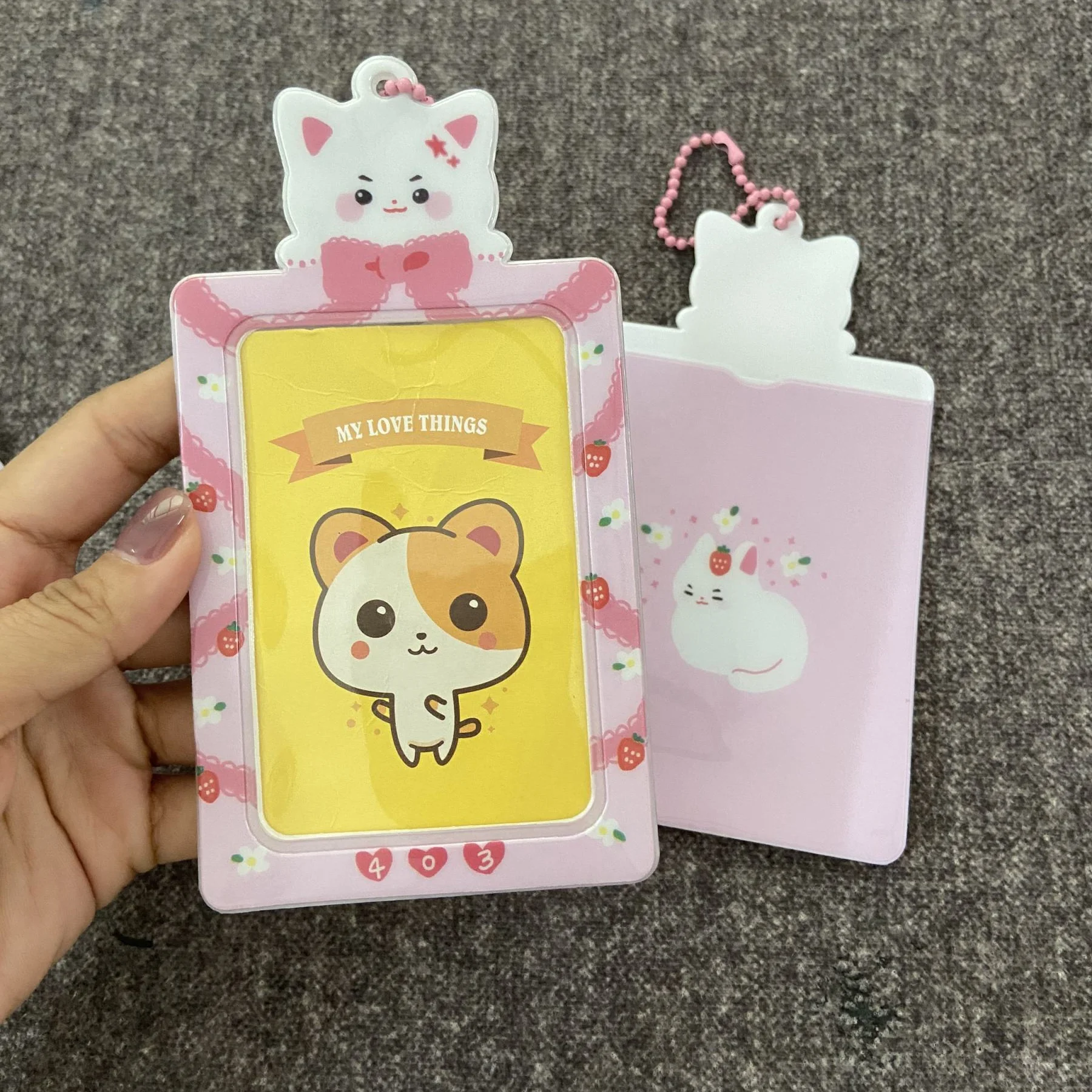 Wholesale Cute Korean Cartoon Card holder,50 Pieces