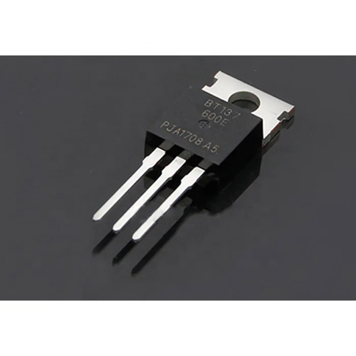 10 Pezzi Triac BT137-600E TO-220 - Transistor 8A 600V Per Progetti Elettronici - Foto 3