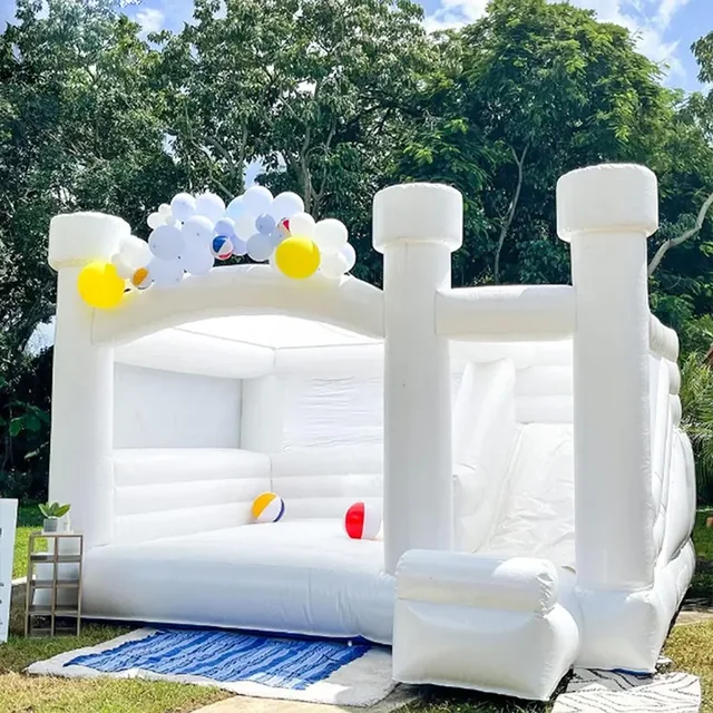 Children's Party Entertainment Bounce House, Commercial Wedding Party Trampoline, Inflatable Trampoline Bounce House