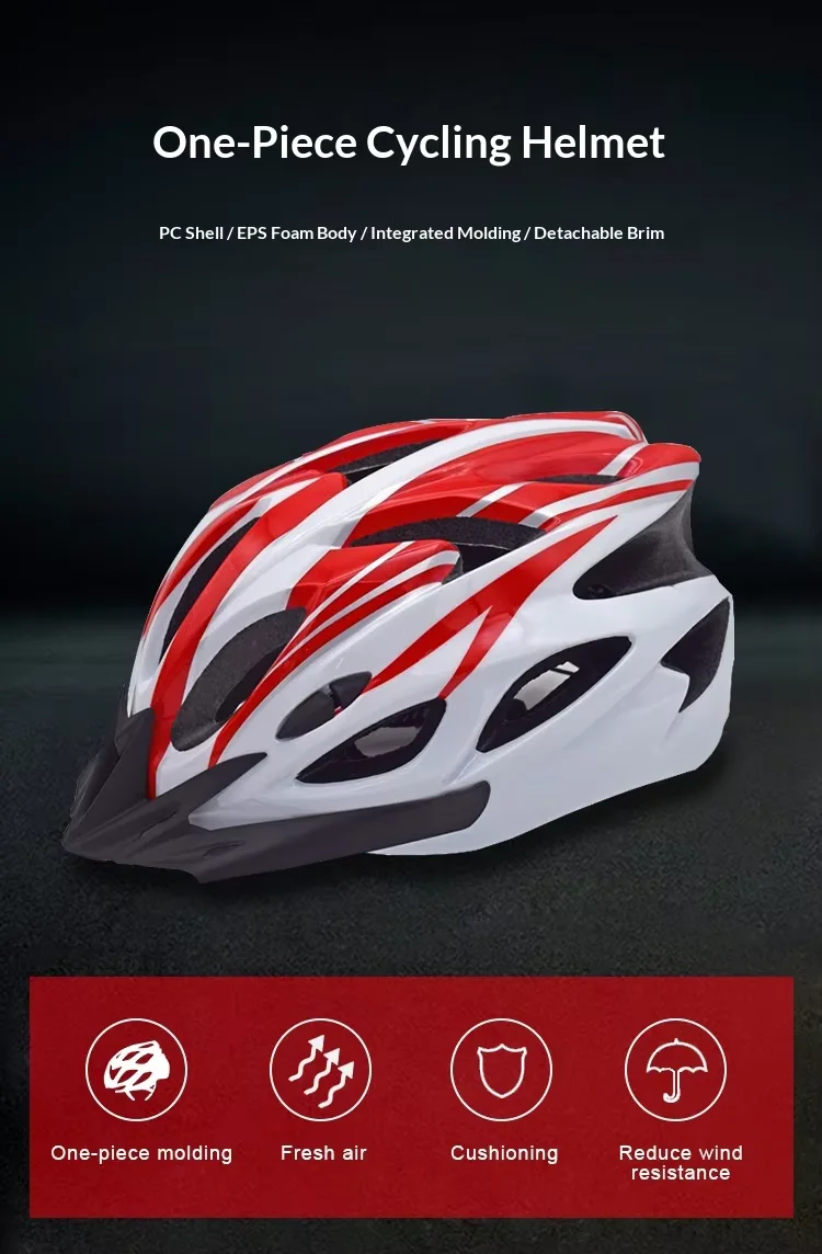 Bicycle Helmet Adult Road Safety Protective Cycling Gear_voghion.com