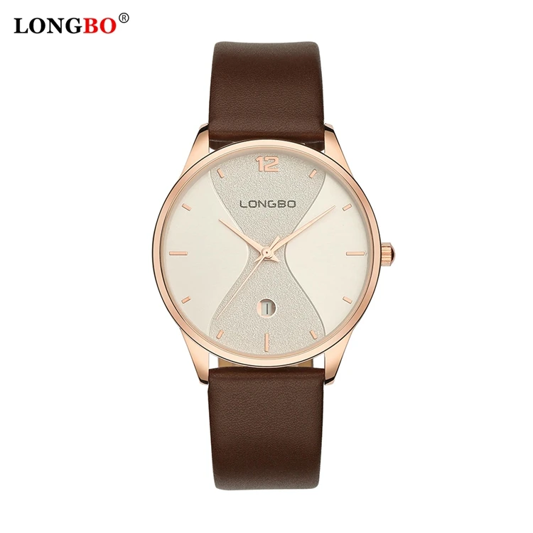 Longbo hotsell leather watch