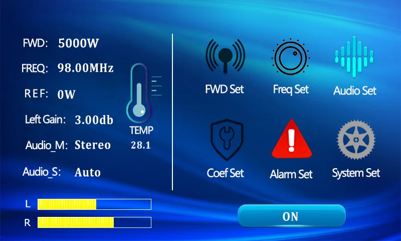 Free Shipping 5KW 5000W FM Transmitter Fm Broadcast Transmitter for Radio Stations 5000w