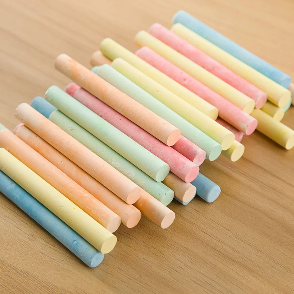 Fine Quality Dustless Chalk Colorful for School and Office Stationery Supplies