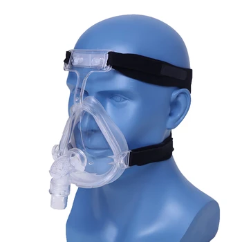 CPAP Bipap Full Nasal Mask With Headgear