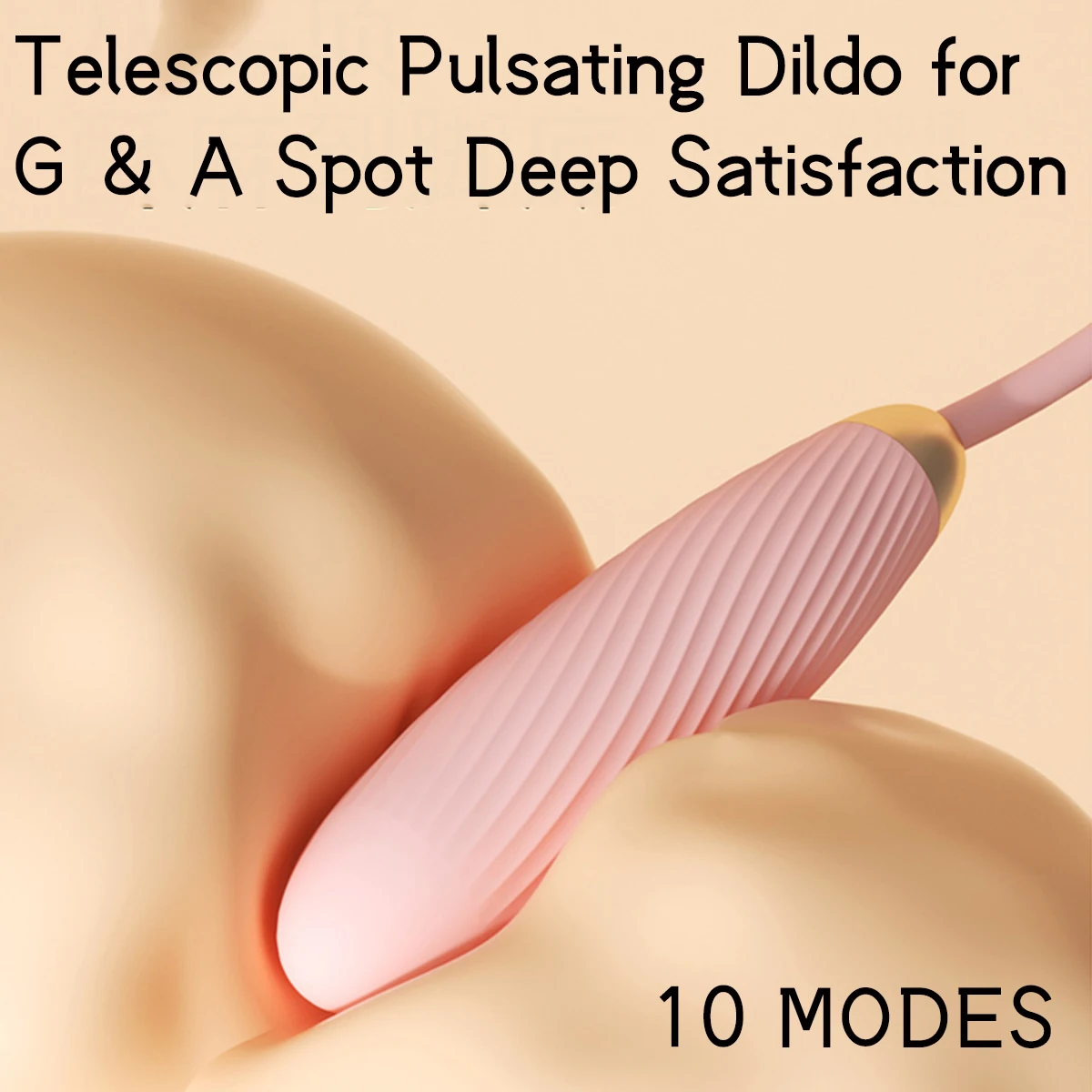Rose Sexspielzeug Saugen Vibrator, G-Punkt Dildo Vibrator fr Frauen mit 10  Saugen und 10 pulsierenden Modi