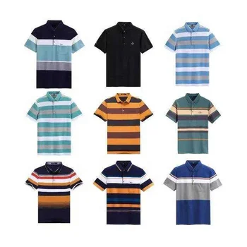 Polo Men Clothing Spandex Polyester Embroidered Customize Apparel Golf Polo Shirt Top Quality Casual Short Sleeve Woven Formal