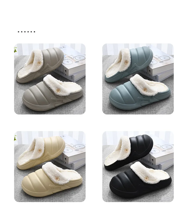 High Quality Solid Mongolian Fur Slides Keep Warm Fashion Fur Winter Slippers For Women Buy