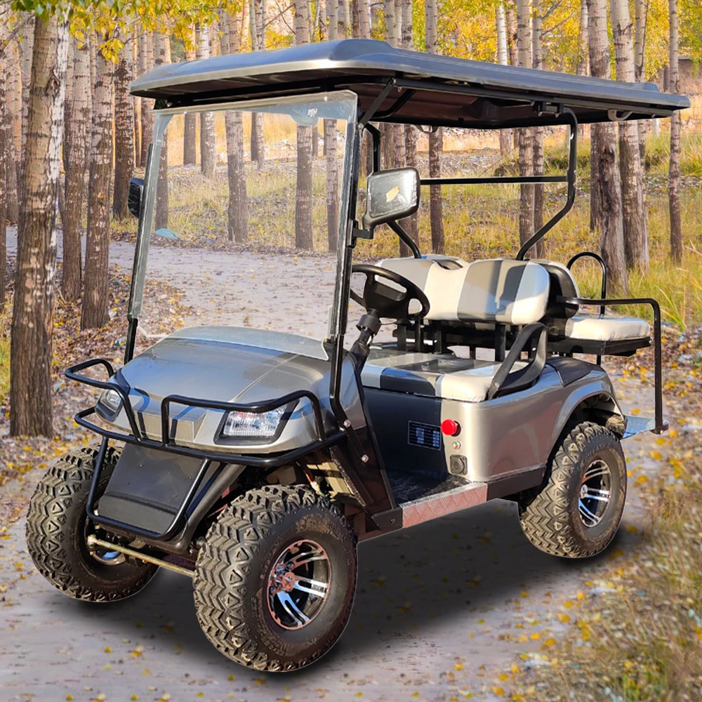 Aluminium Frame Golf Carts Electric 4 Seater 60V Lithium Electric Lifted Golf Cart off Road Buggy