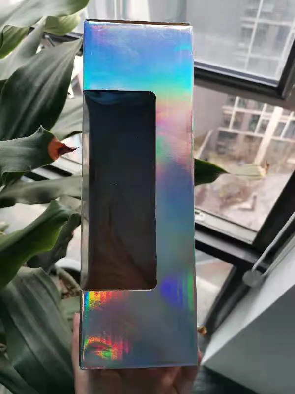 20oz Straight Sublimation Tumbler Package Paper Box Holographic
