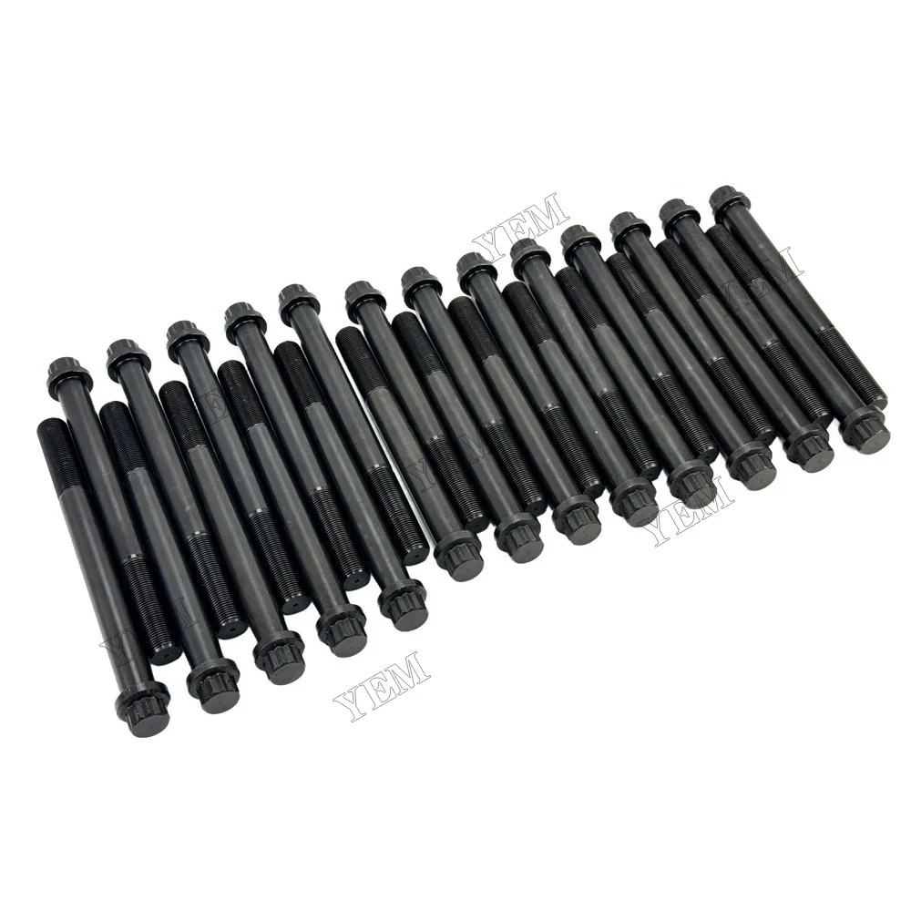 C15 Cylinder Head Screw Fits for Caterpillar Standard Size Engine Parts 4
