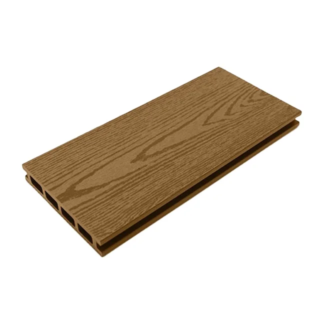 Customized length WPC decking boards 150*25 mm FPC Outdoor Flooring anti-corrosion water proof damp proof insect proof