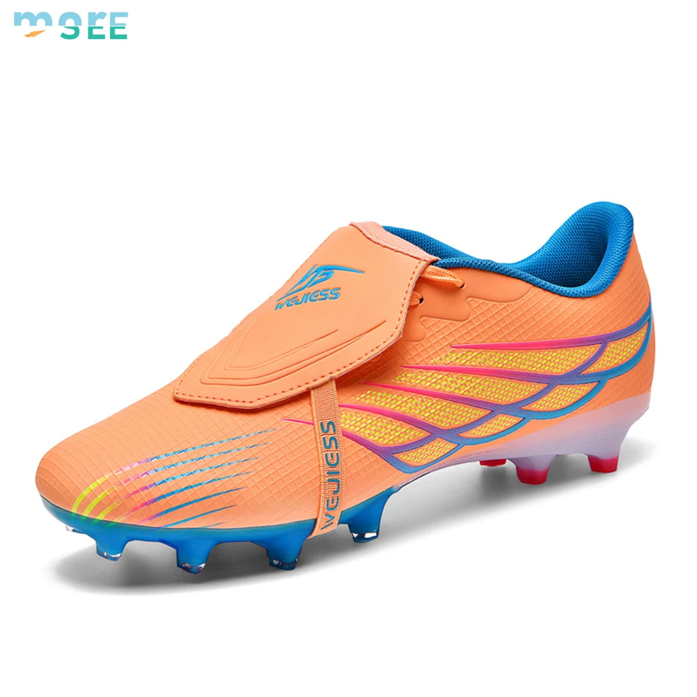SeeMore Professional Outdoor Soccer Sport Football Shoes  Ag Breathable Long-Stud Artifi aperçu 10