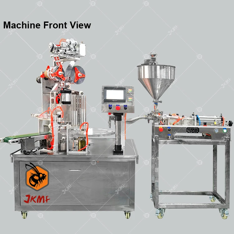 Full Automatic Yogurt Milk Cup Filling Packing Machine Yogurt Cup ...