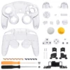 Boutons de coque transparents, ensemble complet, pour NS Gameboy Cube GCNM5003
