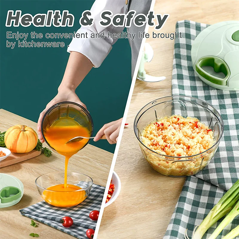 Портативный Ручной Кухонный комбайн 500 мл