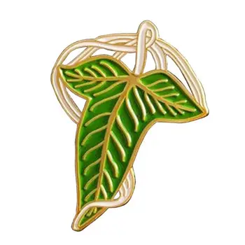 Wholesale Tolkien Bookworm Lord of the Rings Elf Leaf Pin badge