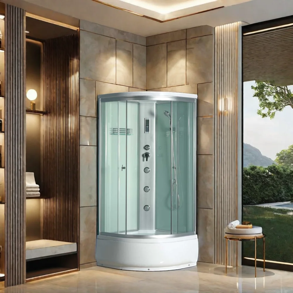 Philippines Portable Prefab Bathroom Modular Steam Shower Room