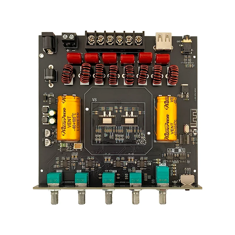 ゆっさゆさ　カーネイジ　Version2 プレミアムフォーマット WUZHI AUDIO ZK-AS21 2.1 Channel TPA3255 Speaker Amplifier Board